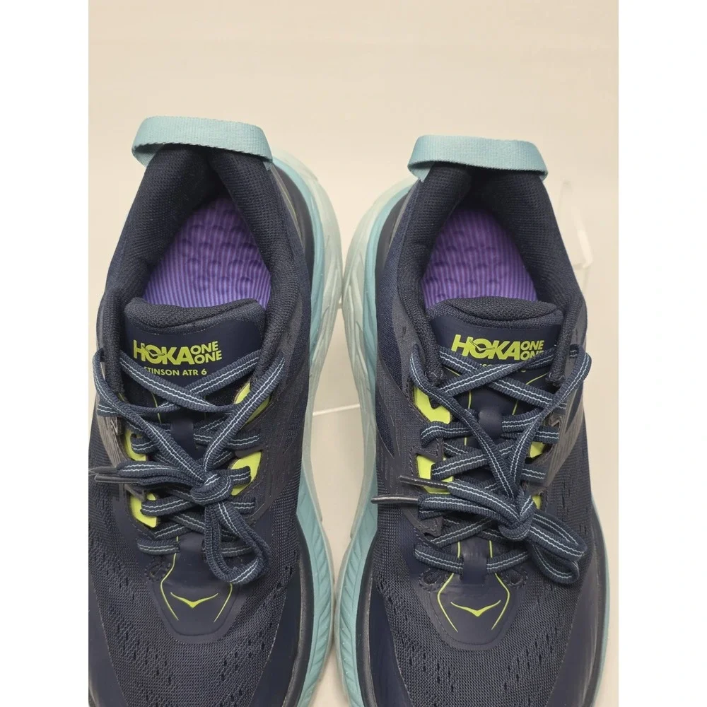 Hoka One One Stinson ATR 6 Shoes Womens Size Blue Running Shoes 1110507 OSBG